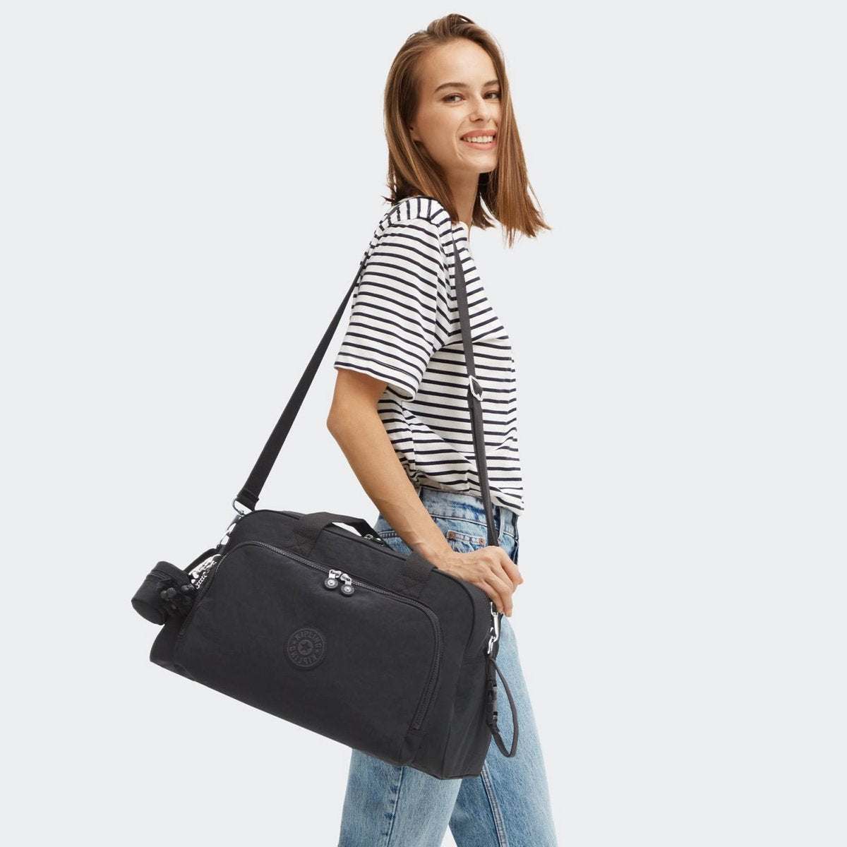 Kipling pusletaske basic cama babytaske sort noir sort