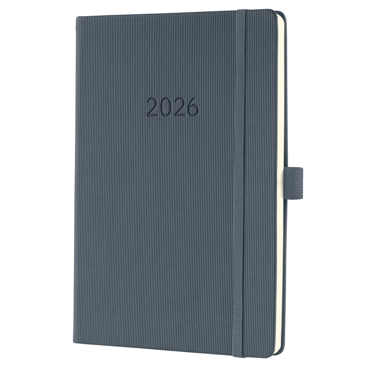 Sigel weekly agenda 2026 conceptum - størrelse a5 - mørkegrå - hardcover - si-c2666