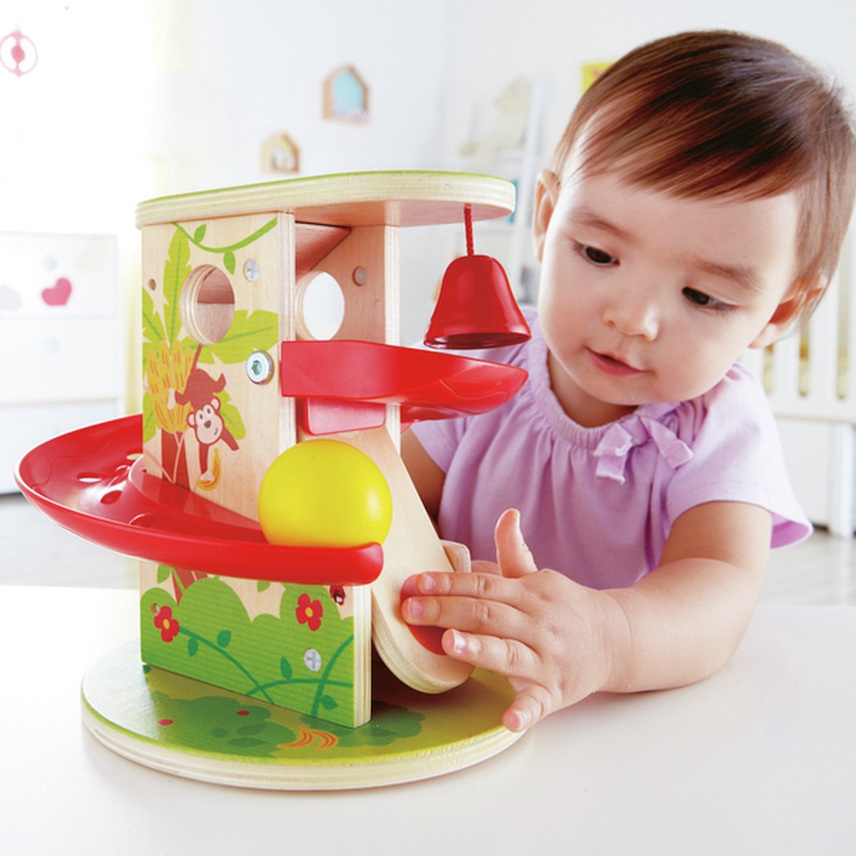 Hape jungle tryk og glid
