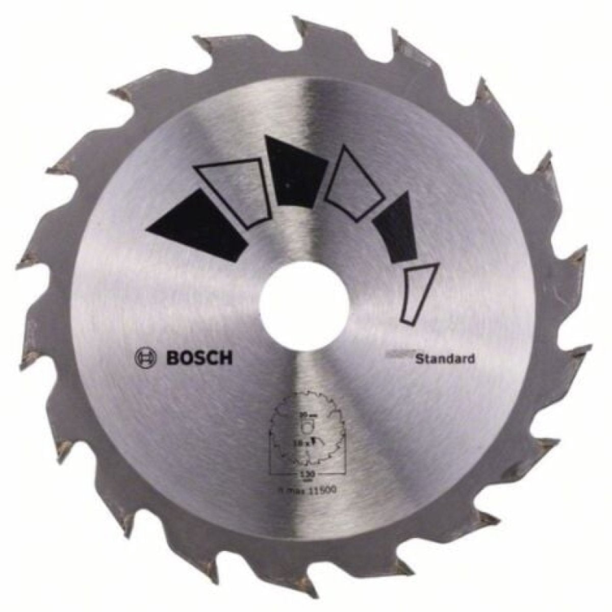 Bosch rundsavklinge standard 130 x 20 x 2,2 mm - 18 tænder