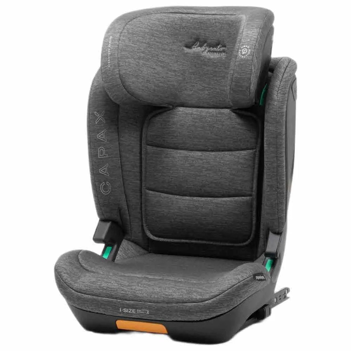 Babyauto capax autostol i-size - med isofix - 15 til 36 kg - 4 til 12 år - justerbar nakkestøtte - gruppe 2 3 - farve grå