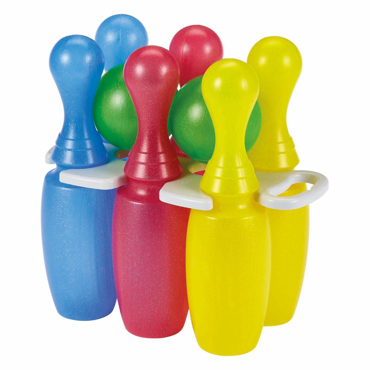 Ecoiffier bowlingsæt med 6 stifter og 2 bolde