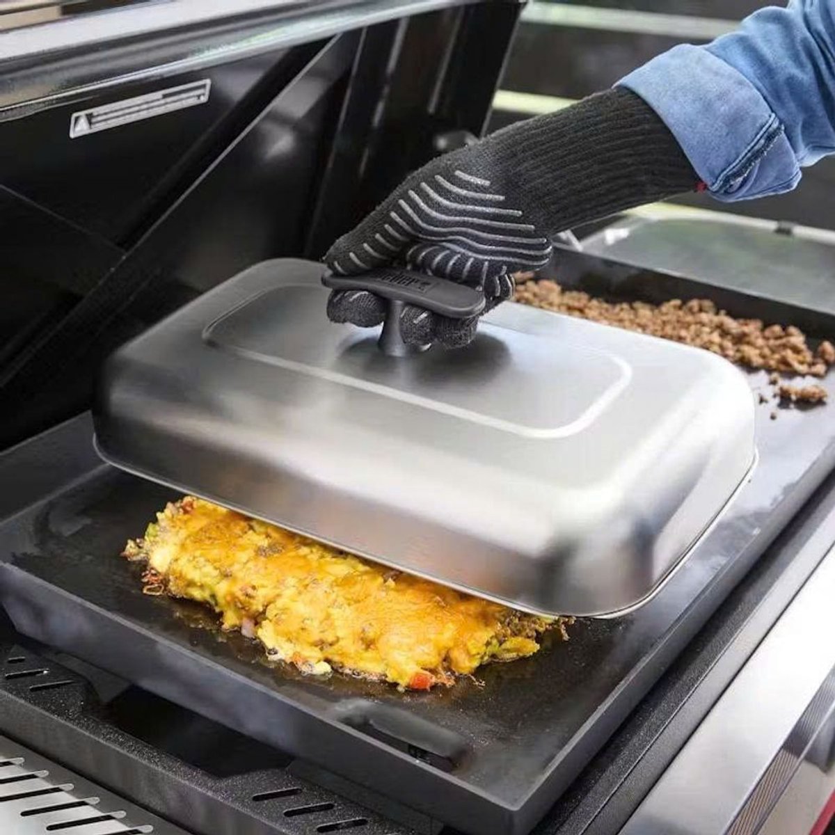 Weber lågkuppel xl til plancha