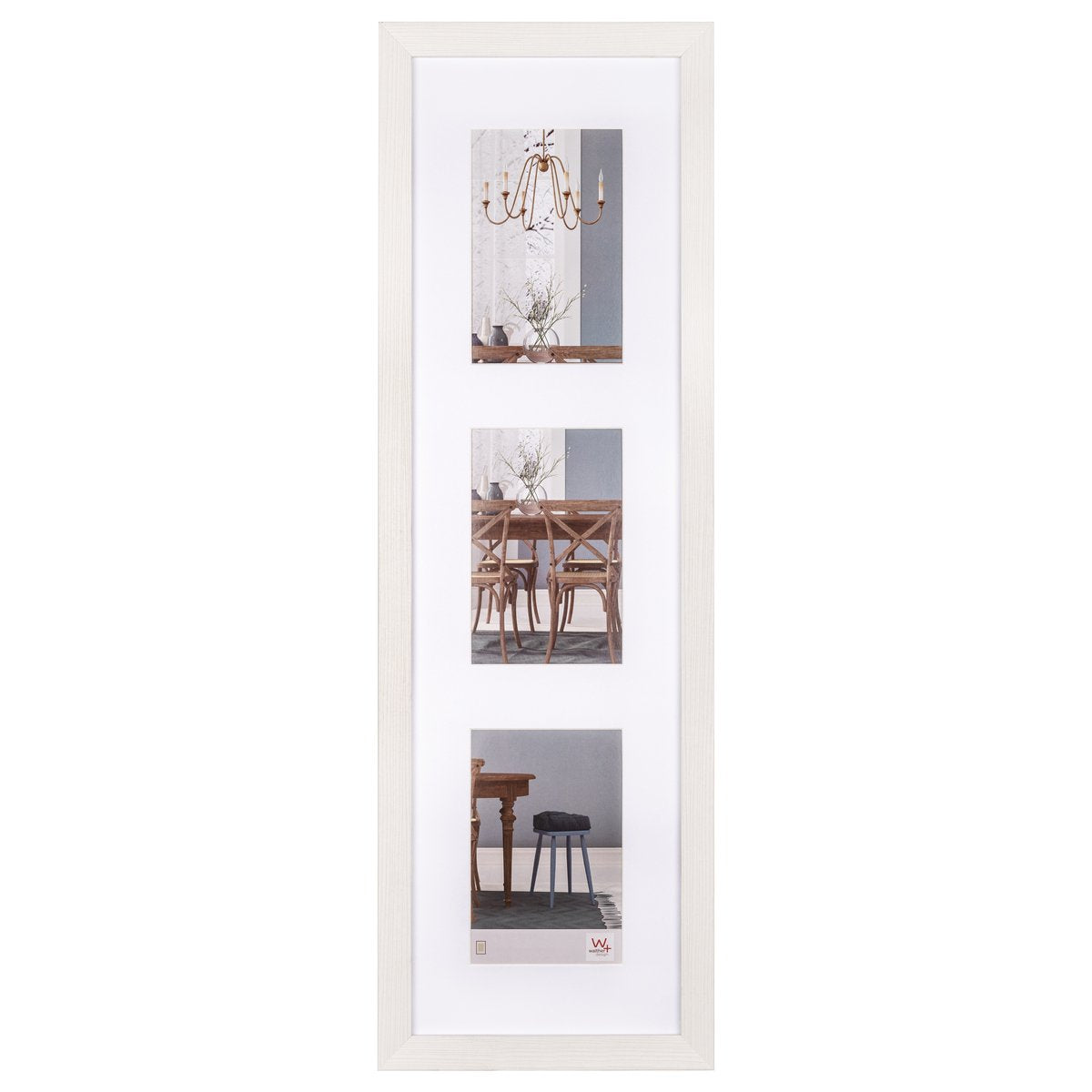Walther fiorito - mdf træramme - fotostørrelse 3x10x15 cm - hvid