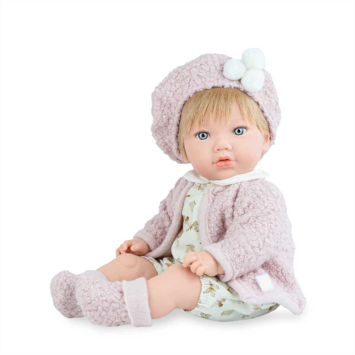 Marina pau marina - pau dukke alina farfalla 45cm - legetøjsdukke multicolor.