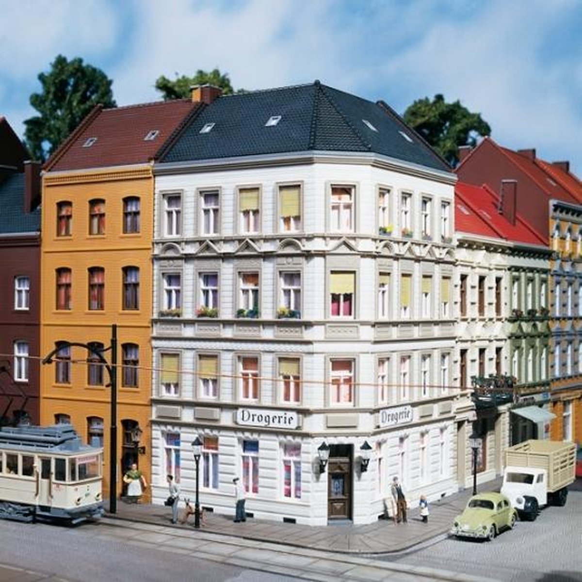 Auhagen 11398 h0 hjørnehus schmidtstraße 25