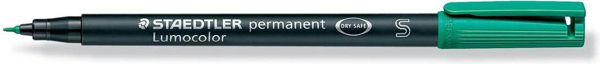 Staedtler lumocolor 313 permanent tusch fin 0,4 mm grøn