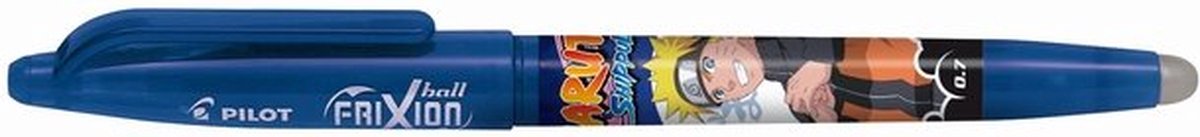Pilot frixion gelrulle - naruto - limited edition - blå