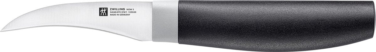 Zwilling nu skrællekniv - 7 cm - sort