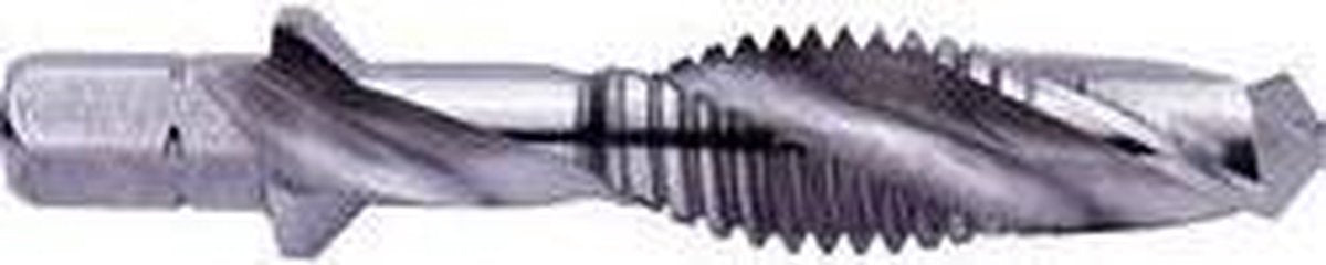Præcis 05904 kombiborebor metrisk m6 1 mm højreskæring DIN 3126 hss 1 stk.