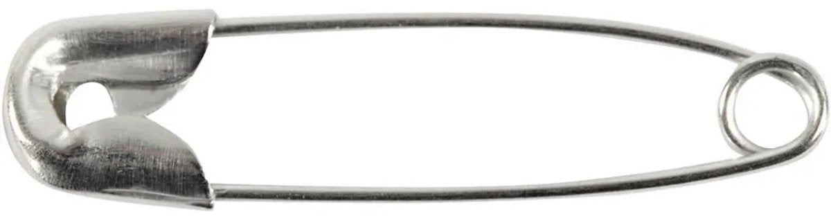 Creativ Company Safety Pins Silver, 100 ..