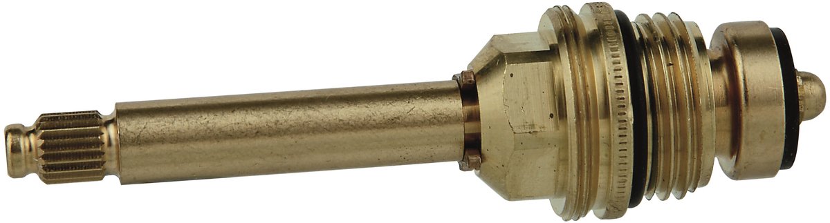 Kirchhoff topdel - bar messing - til indbygningshane 1 2