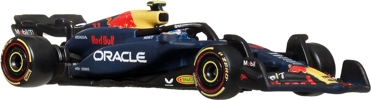 Hot Wheels Premium Metal Formel 1 samlerlegetøjsracerbil - Sergio Perez Red Bull