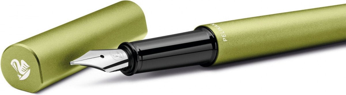 Pelikan ineo - fyldepen - grøn oase - grøn - i metal etui