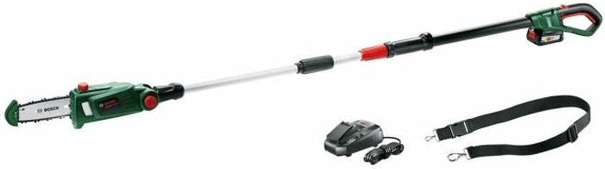 Bosch universalkædestangskædesav - 18 v - 20 cm skærelængde - med 18 v batteri og oplader
