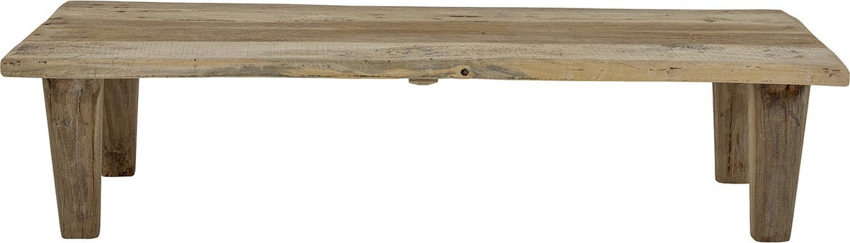 Bloomingville - riber sofabord - beige - genbrugstræ