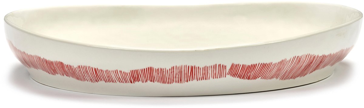 Serax - ottolenghi fest - serveringsskål m - hvid rød - 36 ø