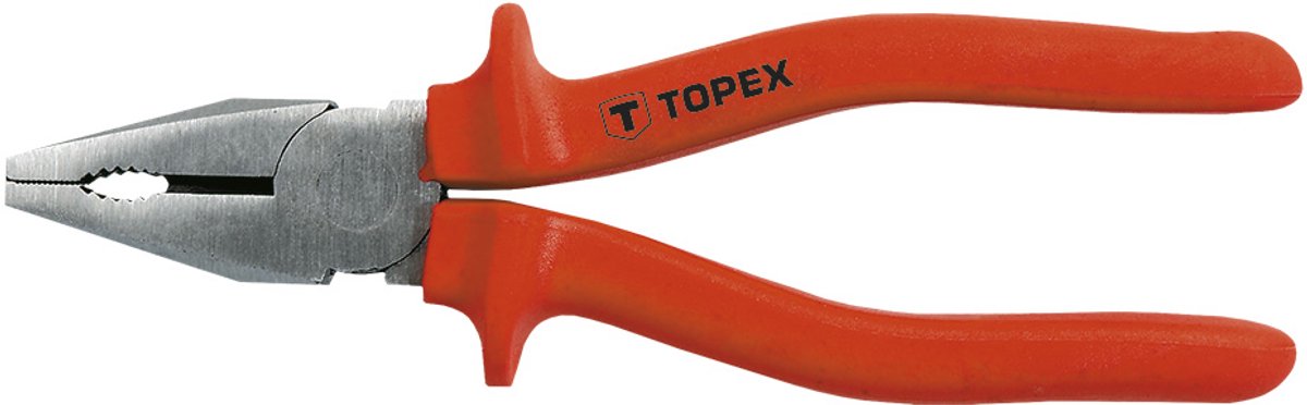 Topex - universaltang - 180mm - 1000v - ergonomiske håndtag