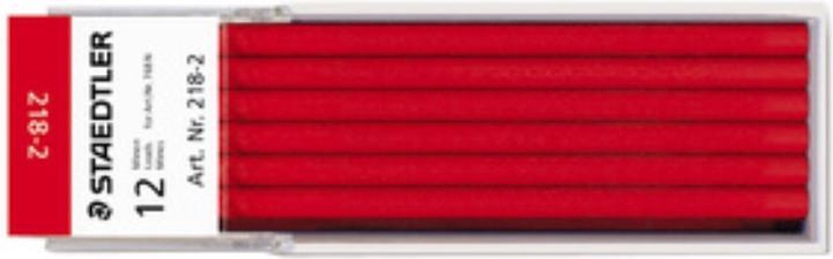 Staedtler - lumocolor omnichrom refill 218-2 rød 12 stk.