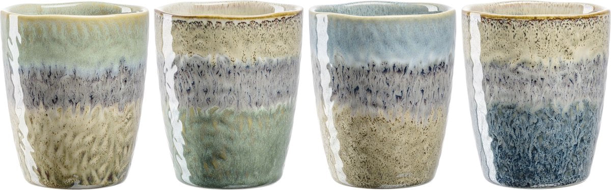 Leonardo matera krus 300ml assorteret - sæt 4