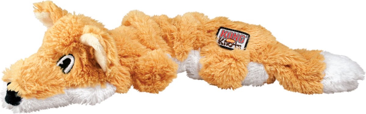 Kong scrunch mace fox s - tyggelegetøj - multi