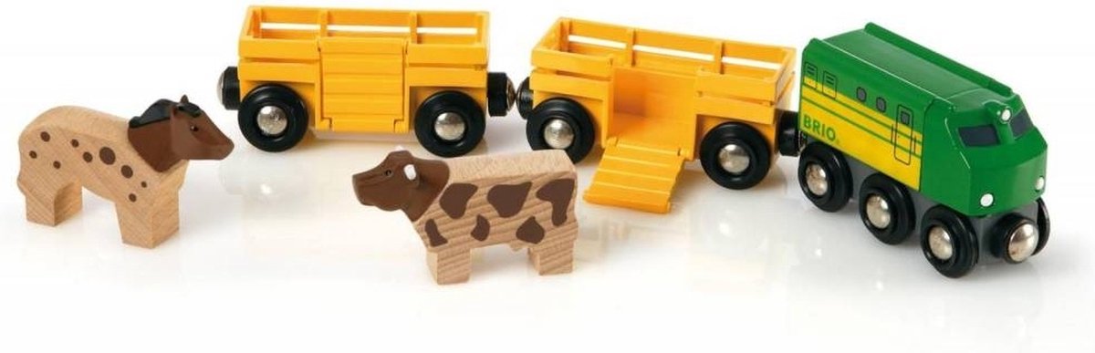 Brio tog med husdyr - 33404