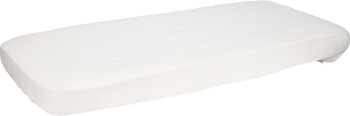 Little dutch hoeslaken hydrofiel ledikant soft white