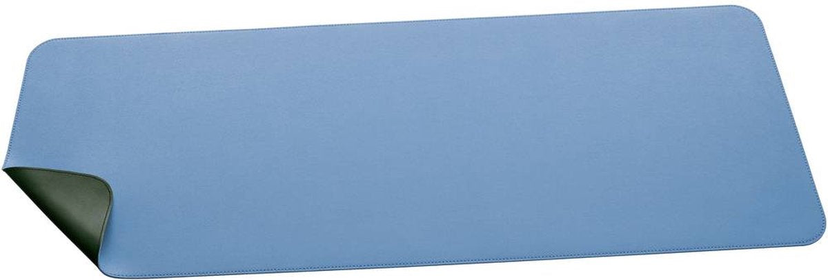 Sigel skrivebordsunderlag - 80 x 30 cm - blågrøn - dobbeltsidet - si-sa602