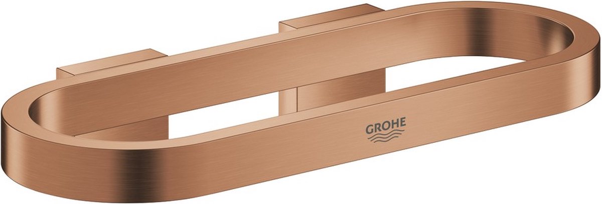 Grohe udvalg håndklædering eller holder til sæbeskål og brusekar - varm solnedgang børstet (mat bronze) - 41035dl0
