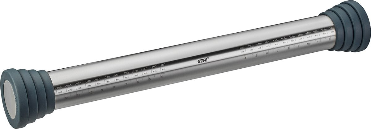 Gefu rego kagerulle – justerbar dejtykkelse – rustfrit stål – inklusive silikoneringe – 40 cm