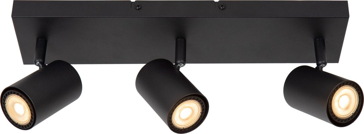 Lucide amigo - loftspot (loftslampe) - 3xgu10 - sort