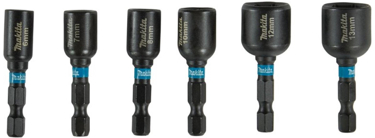 Makita fatningssæt e-15768 | 6-delt | tilbehørssæt - e-15768