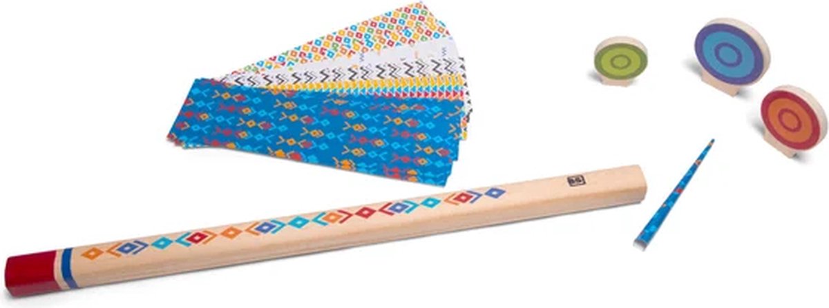 BS Toys Blaaspijp Hout - Spretting Game