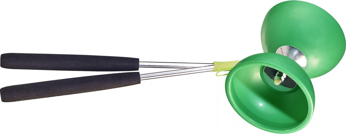 Eureka gummi Diabolo med pinde - mørkegrøn