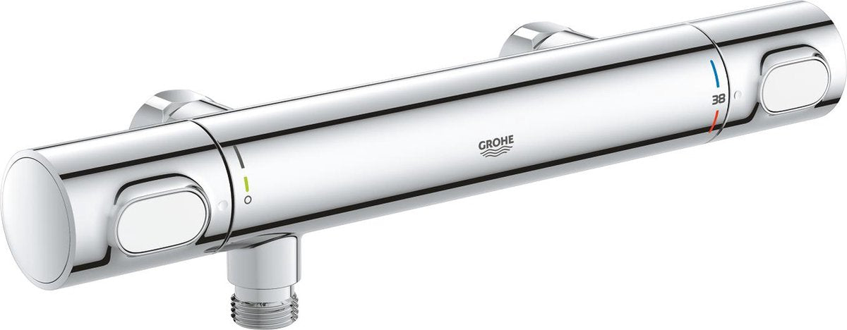 Grohe præcisionsflow termostatisk brusehane - ecojoyâ® - økoknap - 34799000