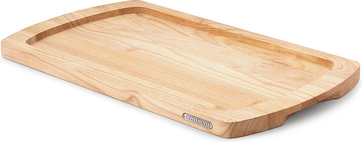 Continenta brødskærebræt - gummitræ - 45cm