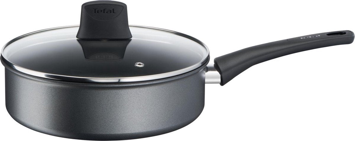 Tefal easy chef - bradepande - ø24 cm - inklusive låg - velegnet til induktion - non-stick belægning