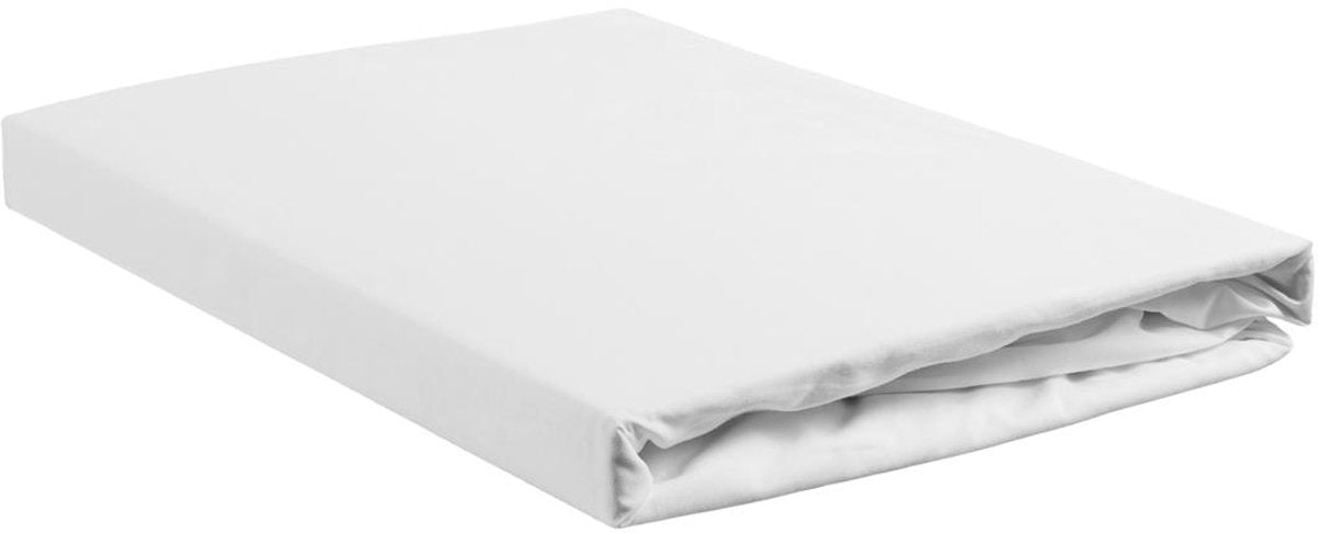 Ambiante katoen - hoeslaken - 160x200 - wit
