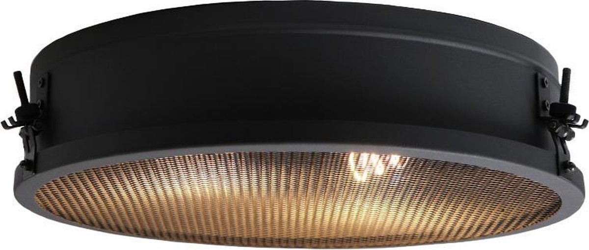 Brilliant zois - loftslampe - e27 max 2x60w - sort