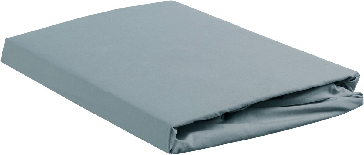 Ambiante katoen - splittopper hoeslaken - 200x220 - blauw