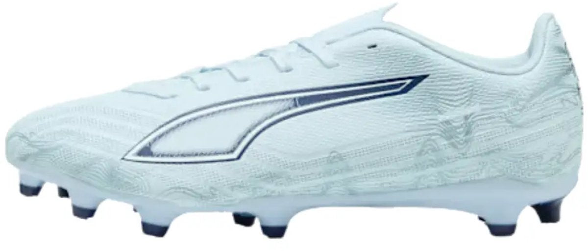 Puma ultra 6 play fg ag unisex sportssko - isnende blå- hvid-blå juvel