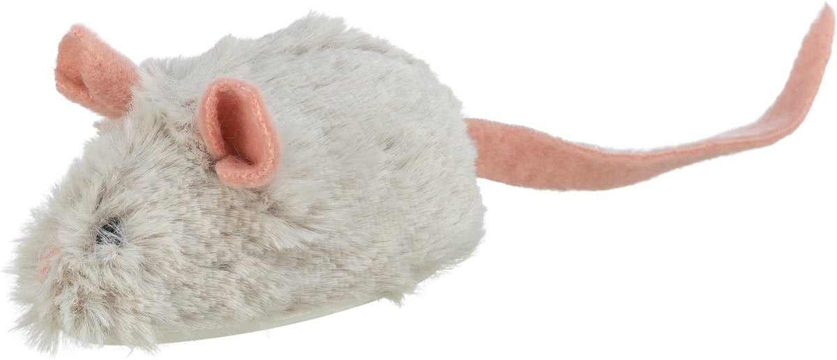 Trixie aktiv - mus - bevæger sig af sig selv - reagerer på berøring - 8 cm