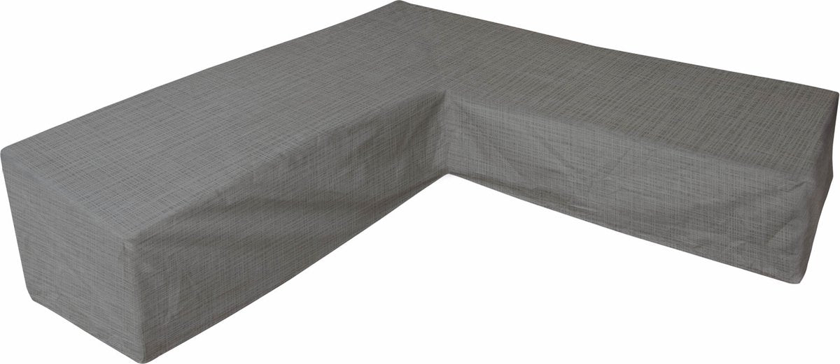 Eurotrail waterdichte hoes voor l vormige loungeset r, hoekbank, cantonic 280x350x100 70 cm, grijs