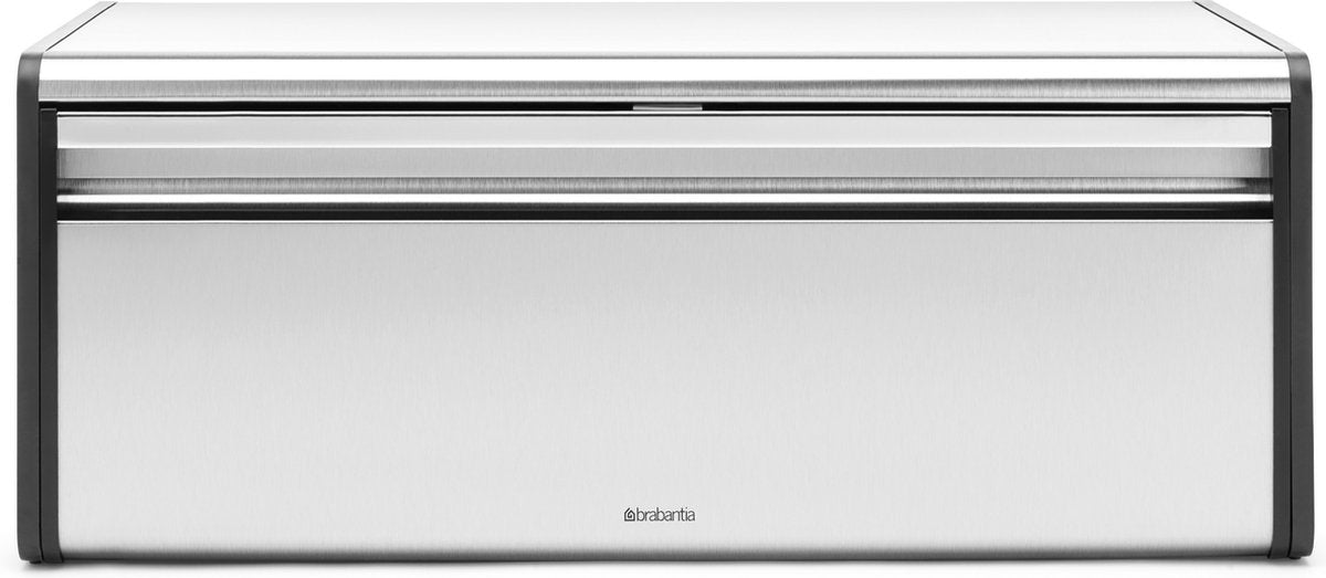 Brabantia brødspand - med klaplåg - mat stål