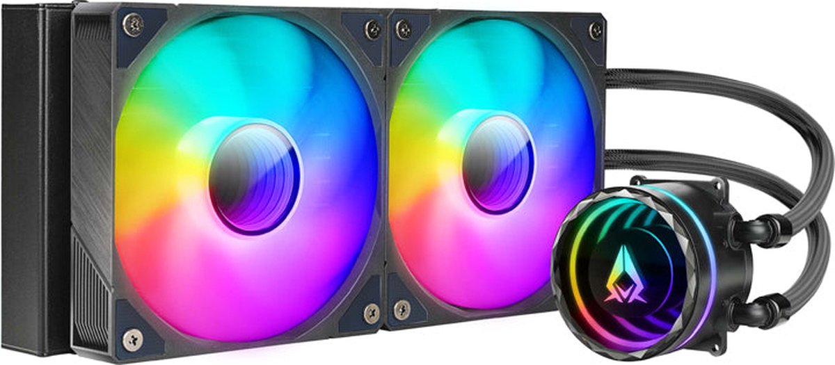 Azza køler 240mm blizzard pro argb pwm