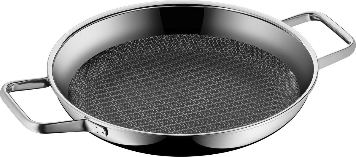 Wmf profi resist - serveringsgryde - ø 28 cm - rustfrit stål - induktion - non-stick belægning - holdbar
