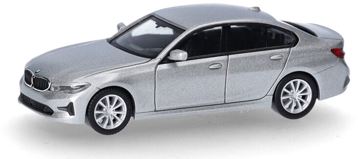Herpa BMW 3 (G20) limo, sølv metallic