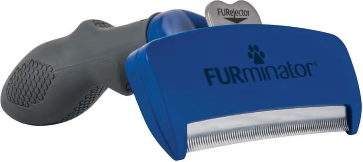 Furminator-serien - underhårfjerningsværktøj - storhåret - sort - blå