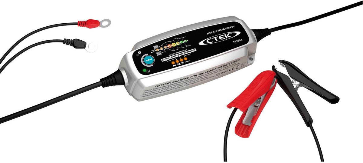 Ctek MXS 5.0 test oplader batterioplader