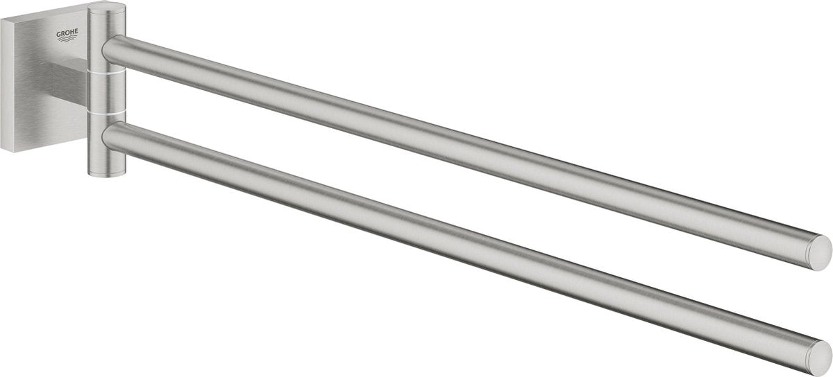 Grohe start cube håndklædeholder - supersteel (rustfrit stål look) 40976dc0